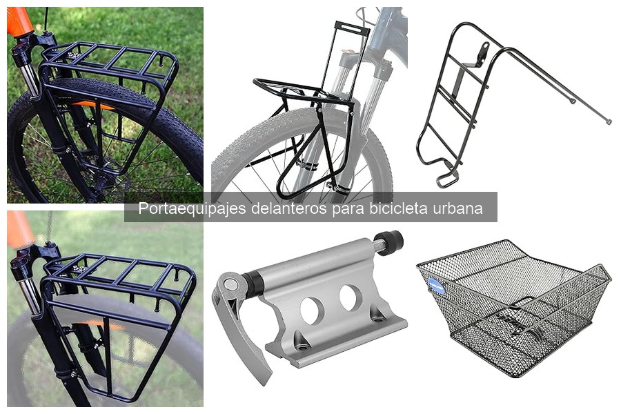 Mejores portaequipajes delanteros para bicicletas urbanas 2023