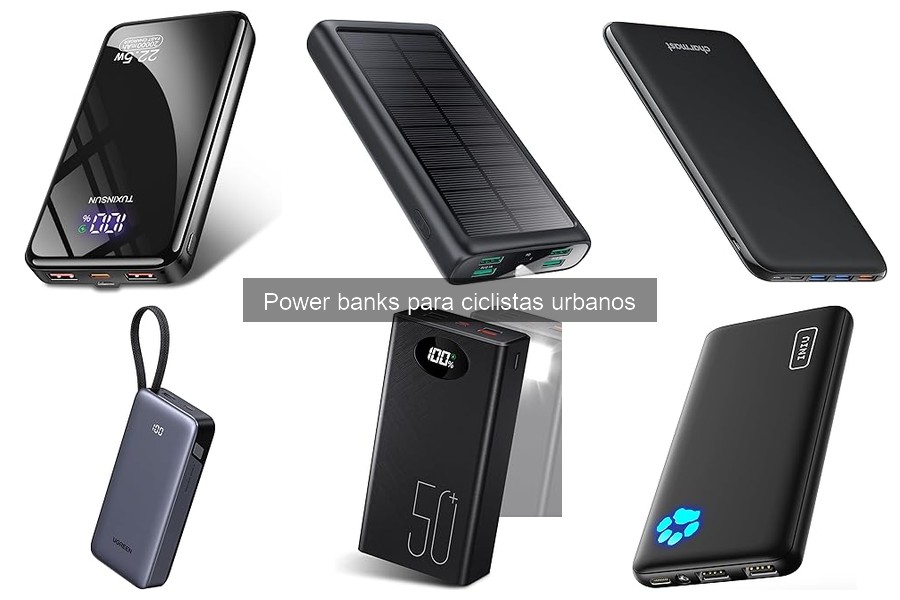 Mejores power banks para ciclistas urbanos en 2023