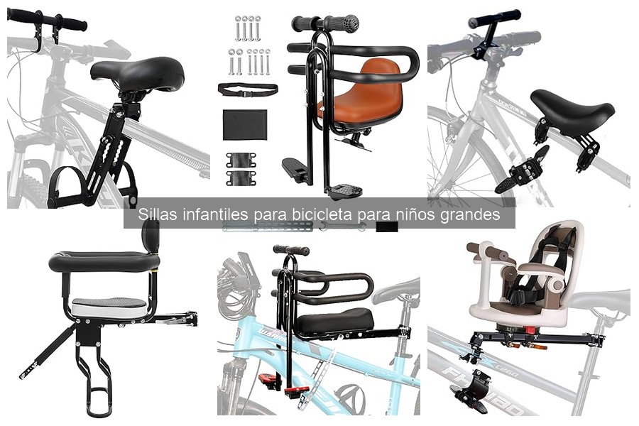 Mejores sillas infantiles para bicicleta para niños grandes 2023