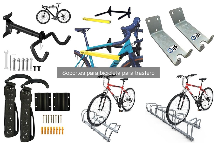 Mejores soportes para bicicleta en trastero 2023