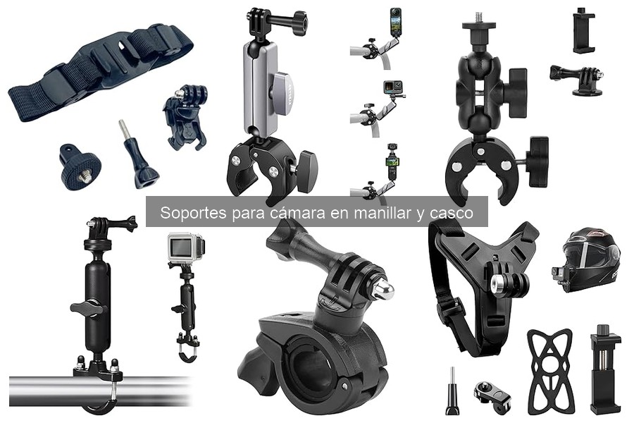Mejores Soportes para Cámara en Casco 2023 - Comparativa