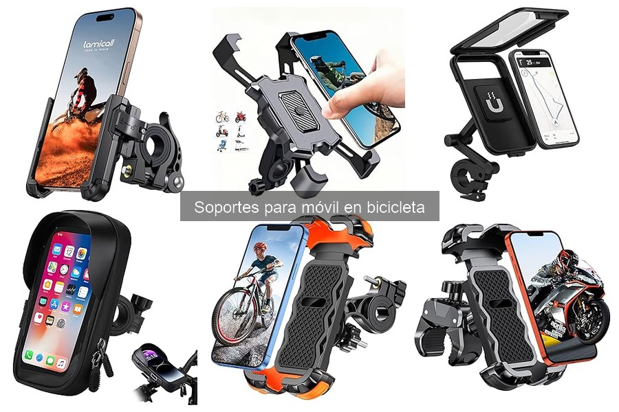 Mejores Soportes para Móvil en Bicicleta Urbana