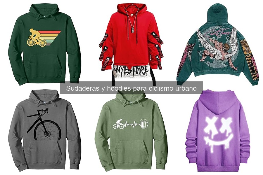 Mejores sudaderas y hoodies para ciclismo urbano 2023