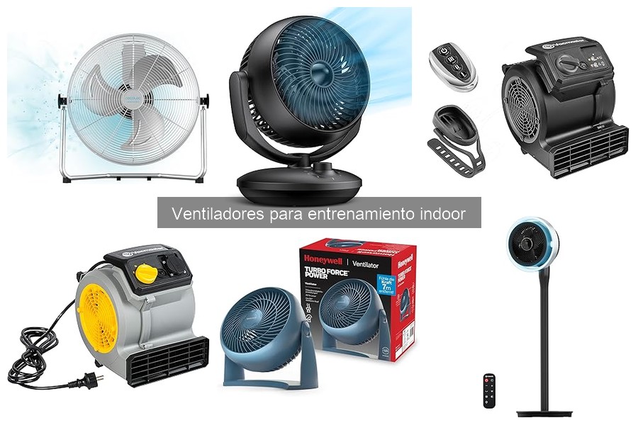 Mejores ventiladores para entrenamiento indoor en 2023