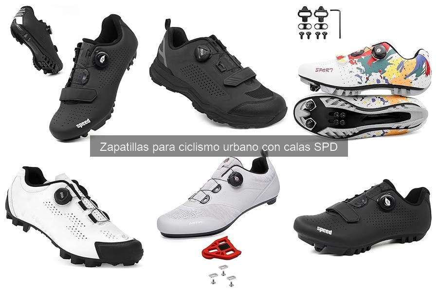 Mejores zapatillas con calas SPD para ciclismo urbano