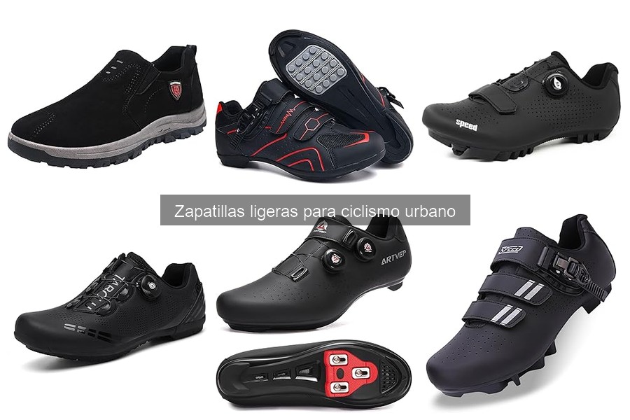 Mejores zapatillas ligeras para ciclismo urbano en 2023