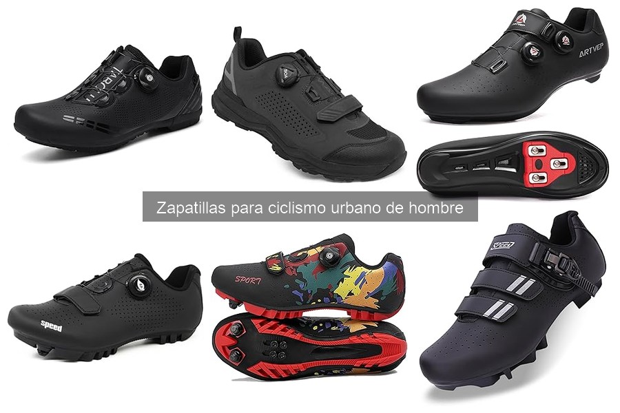 Mejores zapatillas para ciclismo urbano de hombre en 2023