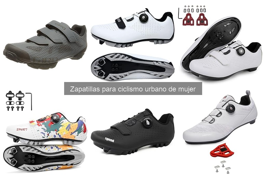 Mejores Zapatillas para Ciclismo Urbano de Mujer (Comparativa)
