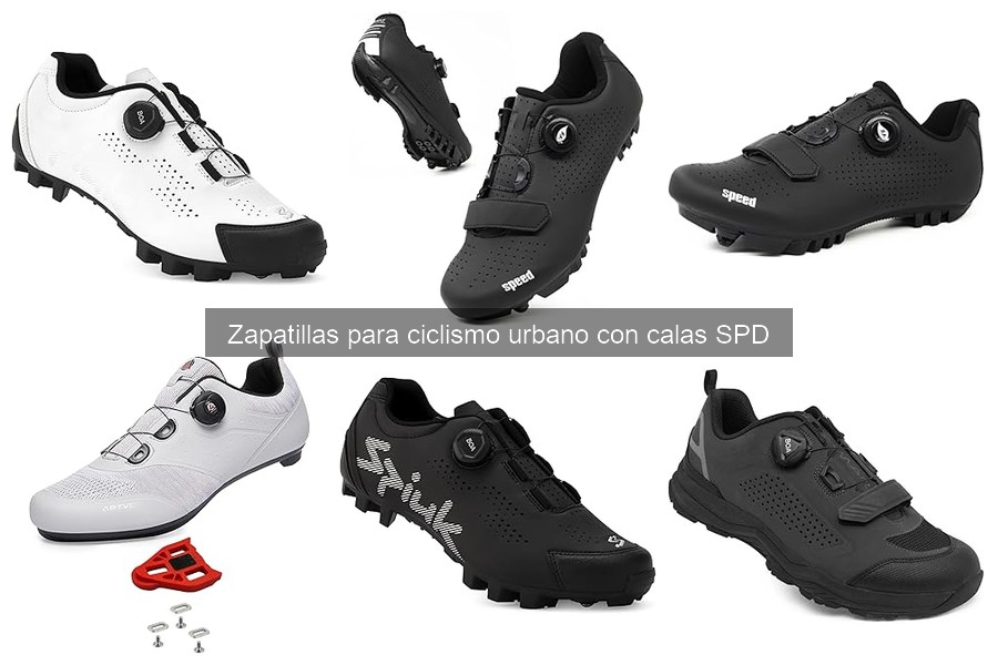 ¿Necesitas zapatillas con calas SPD para ciclismo urbano ocasional?