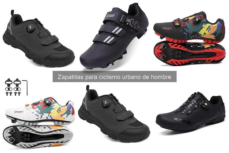 Ofertas en zapatillas de ciclismo urbano para hombre 2023