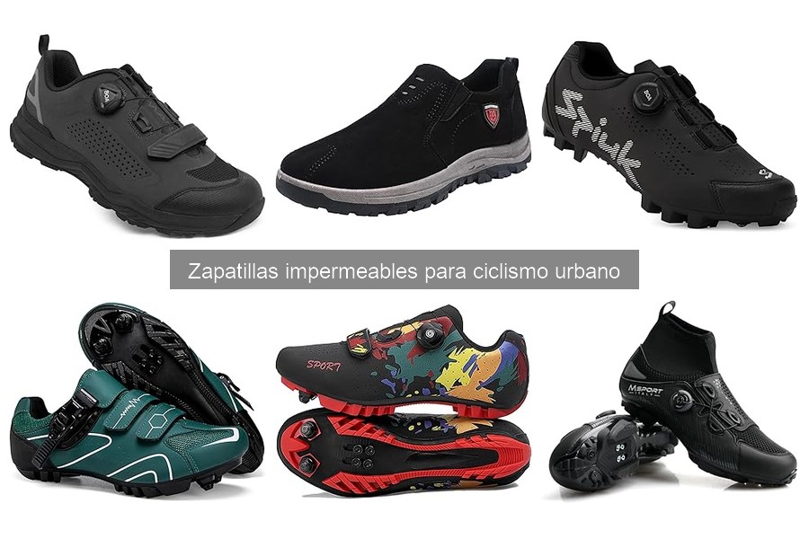 Ofertas en zapatillas impermeables para ciclismo urbano