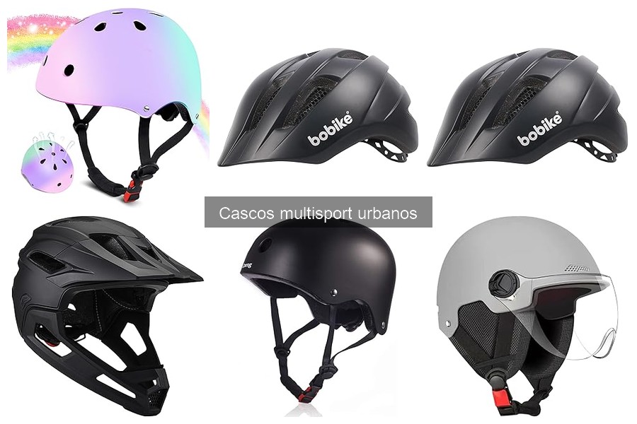 Opiniones de cascos multisport urbanos: Comparativa y reseñas