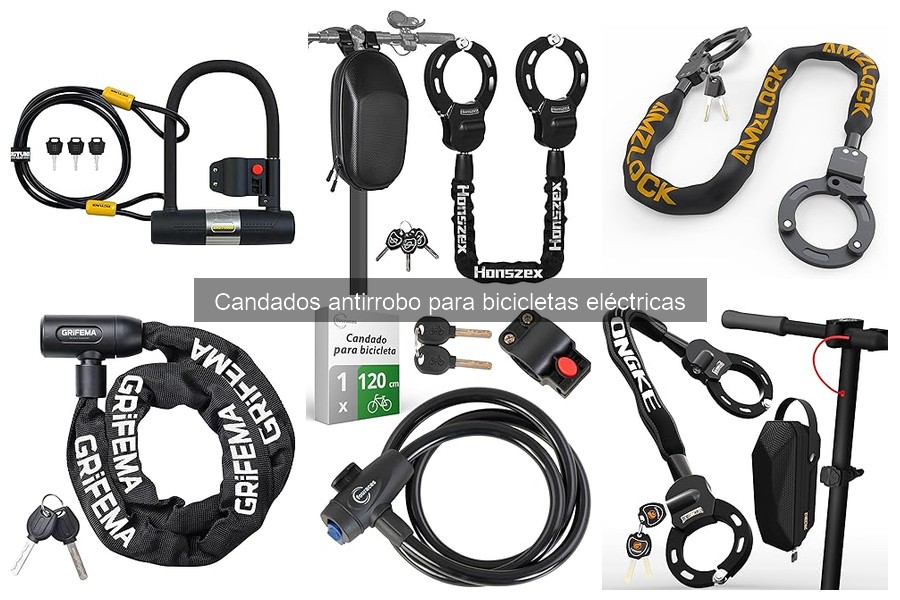 Opiniones sobre candados antirrobo para bicicletas eléctricas