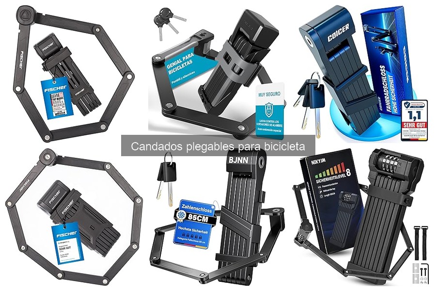 Opiniones sobre candados plegables para bicicleta