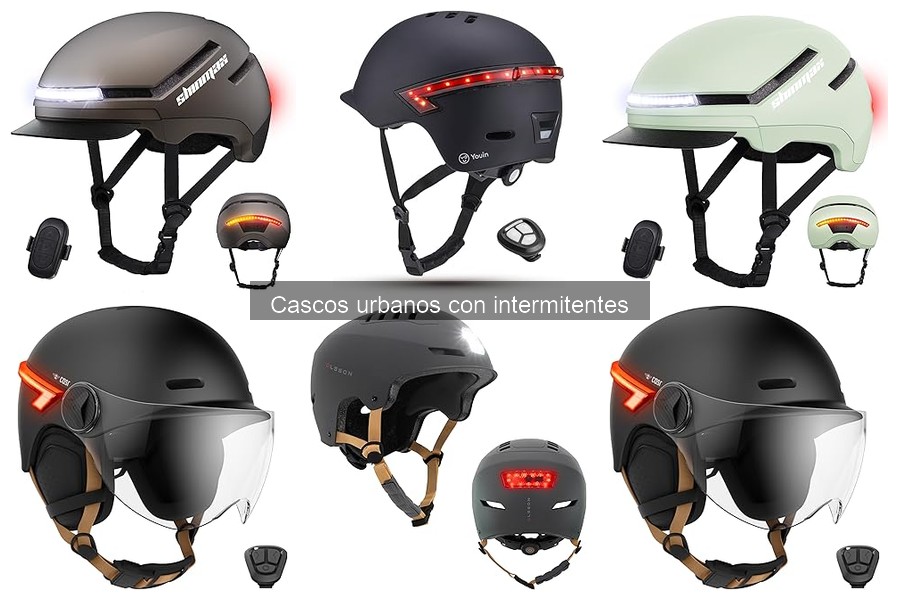 Opiniones sobre cascos urbanos con intermitentes para ciclistas