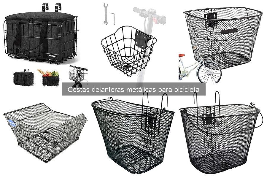 Opiniones sobre cestas delanteras metálicas para bicicleta