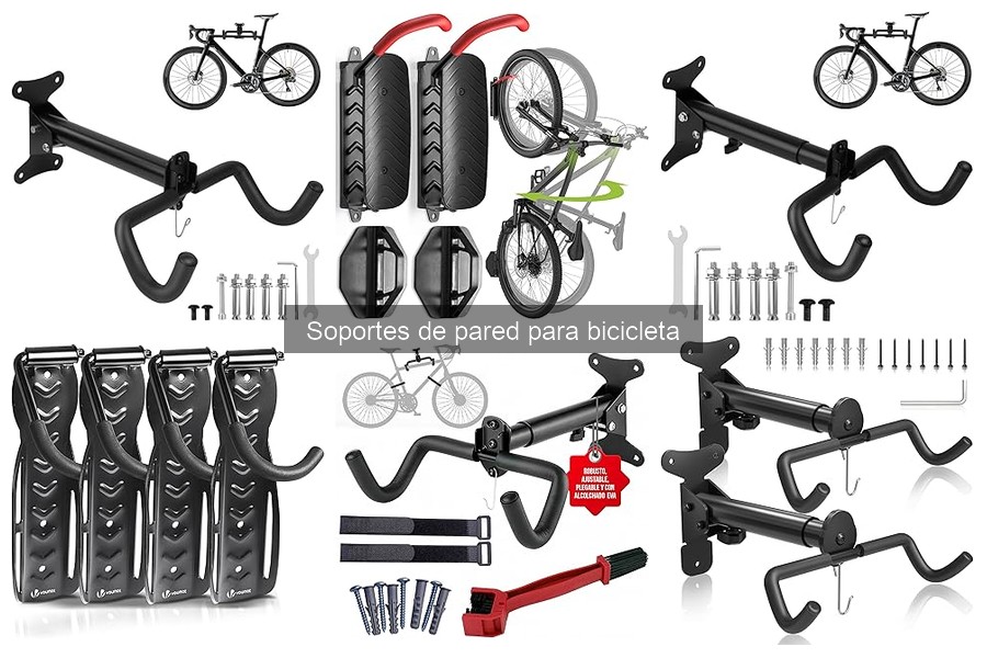Opiniones sobre los mejores soportes de pared para bicicletas