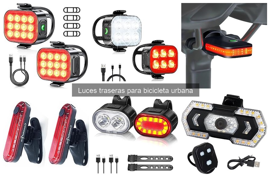 Opiniones sobre Luces Traseras para Bicicletas Urbanas
