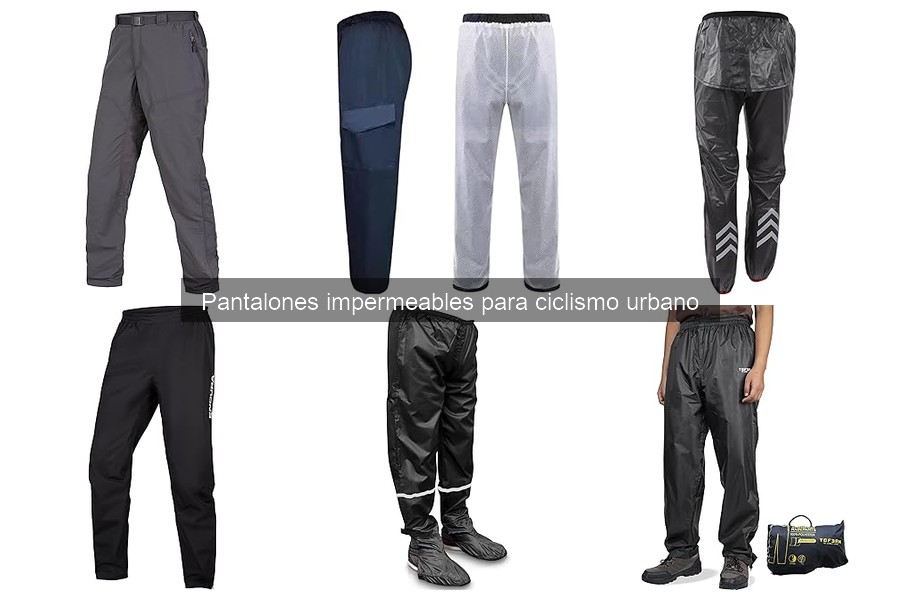 Opiniones sobre pantalones impermeables para ciclismo urbano