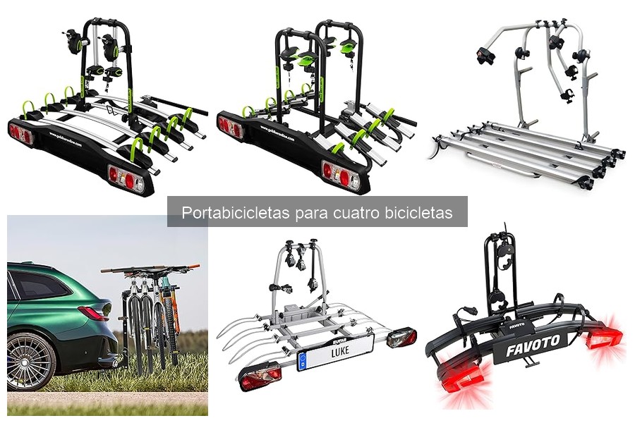 Opiniones sobre portabicicletas para cuatro bicicletas