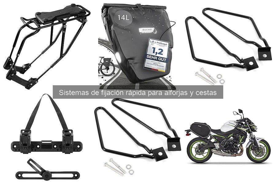 Opiniones sobre sistemas de fijación rápida para alforjas