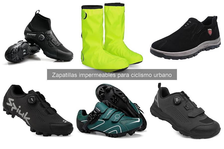 Opiniones sobre zapatillas impermeables para ciclismo urbano