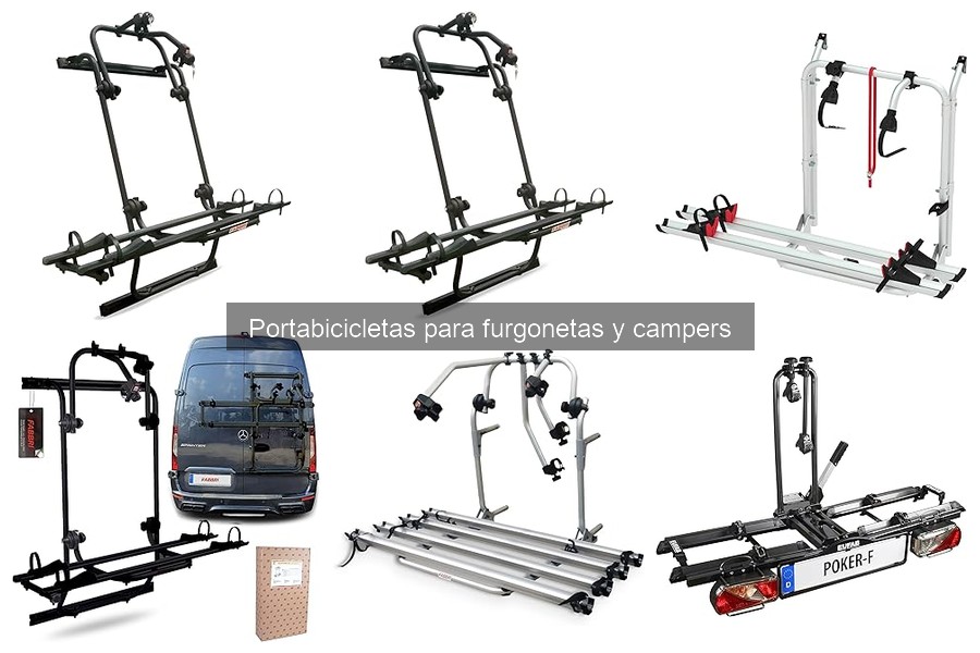 Portabicicletas para furgonetas y campers: características esenciales