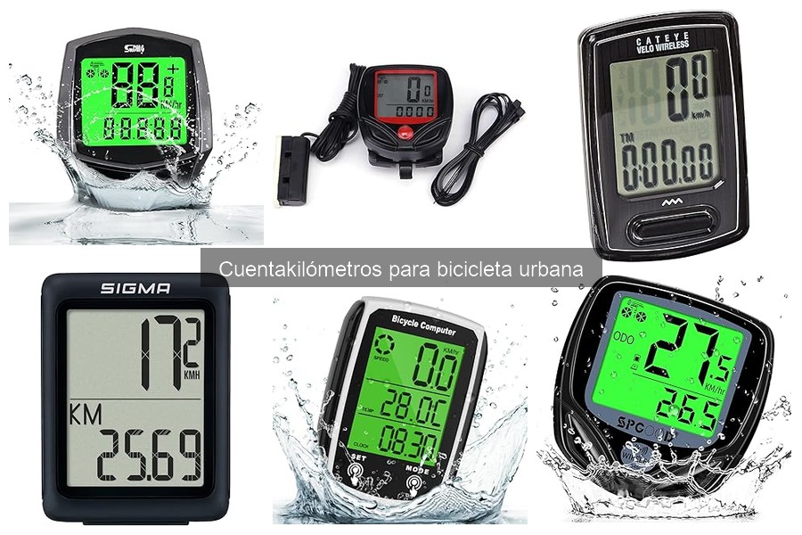 Precio promedio de cuentakilómetros para bicicletas urbanas