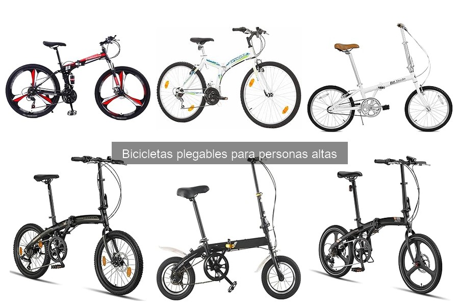 Precios de bicicletas plegables para personas altas en 2023