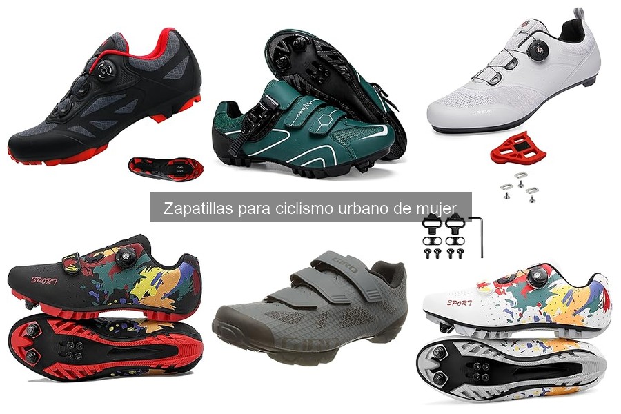 Previene lesiones eligiendo zapatillas para ciclismo urbano