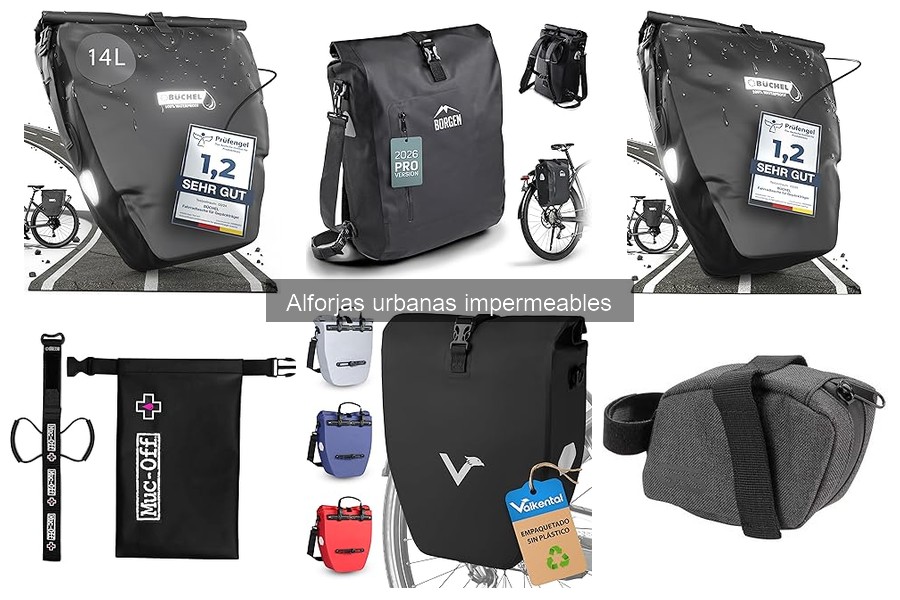 Problemas comunes con alforjas impermeables y soluciones