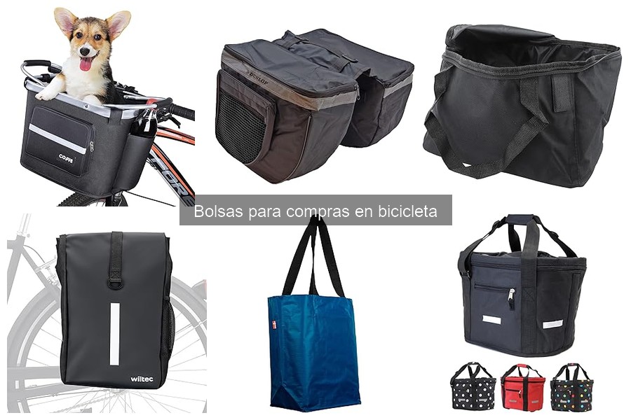 Problemas comunes con bolsas para compras en bicicleta