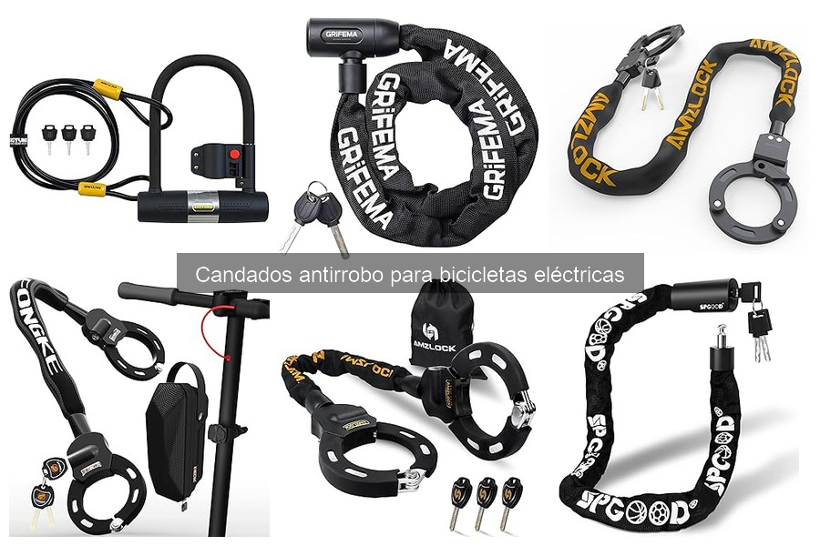 Problemas comunes con candados antirrobo para bicicletas eléctricas