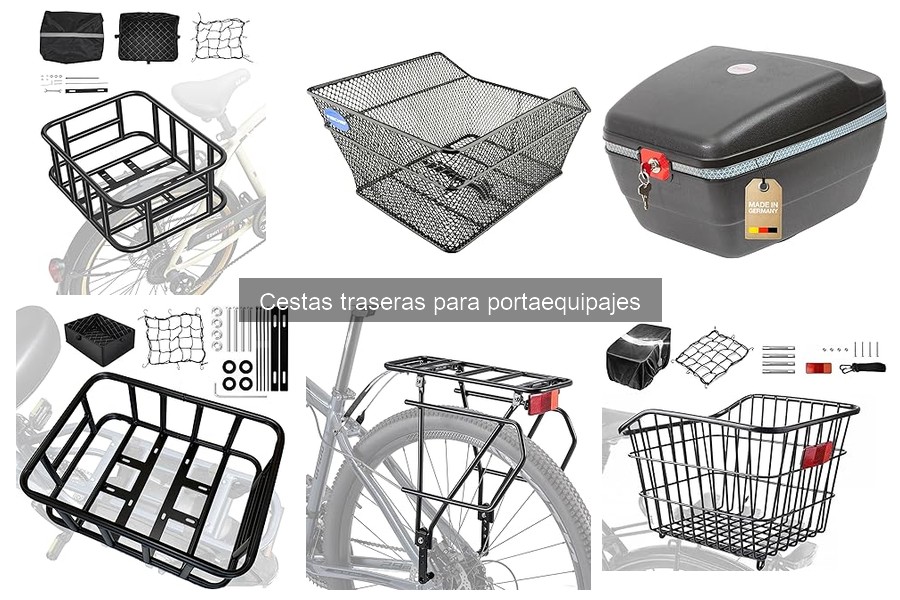 Problemas comunes con cestas traseras para bicicletas y soluciones