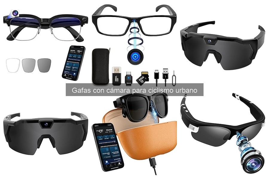 Problemas comunes con gafas con cámara para ciclismo urbano