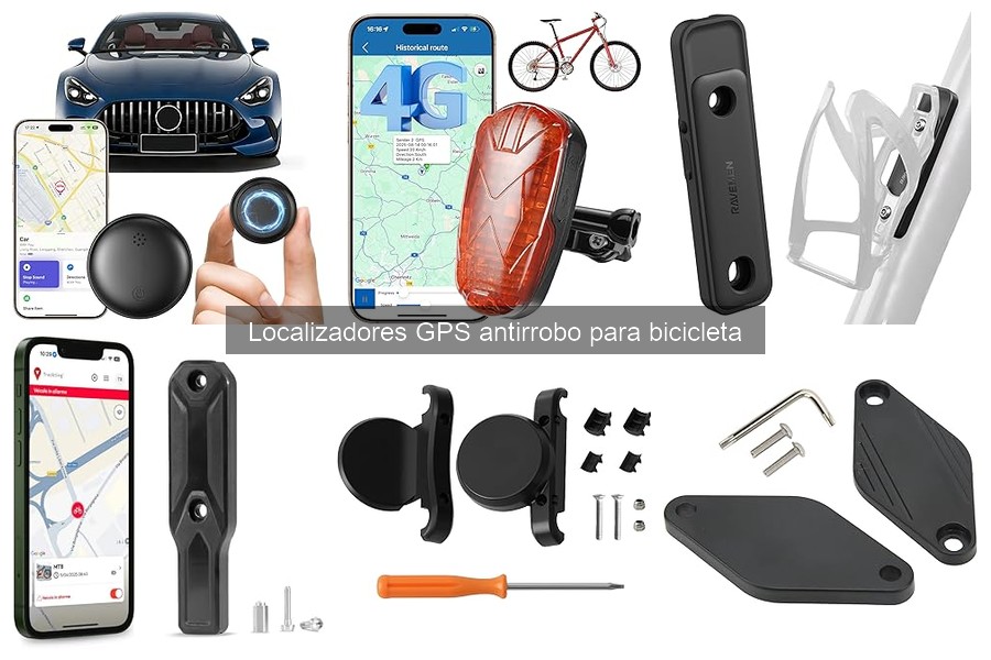 Problemas comunes con localizadores GPS antirrobo para bicicletas