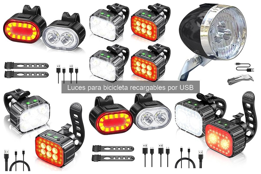 Problemas comunes con luces USB para bicicleta y soluciones