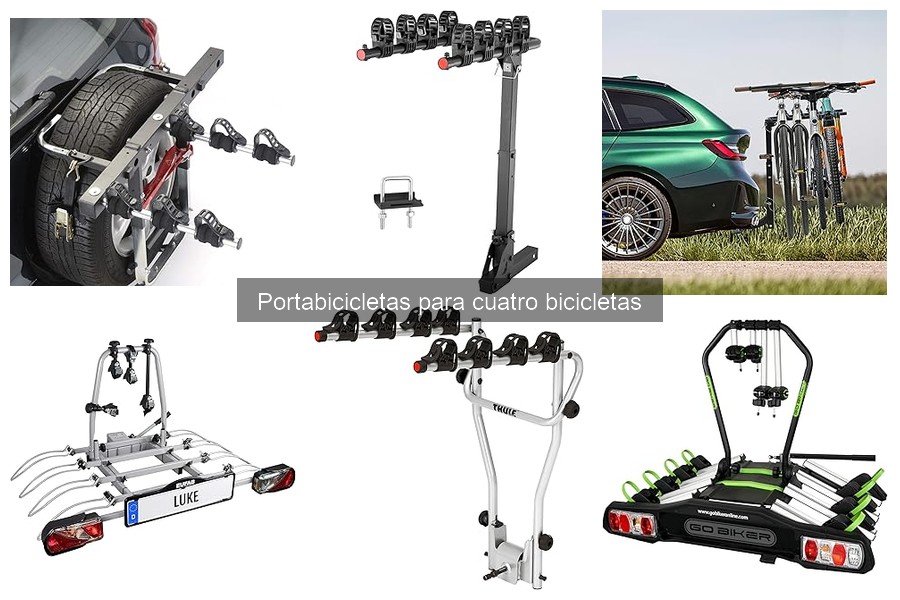 Problemas comunes con portabicicletas para 4 bicicletas