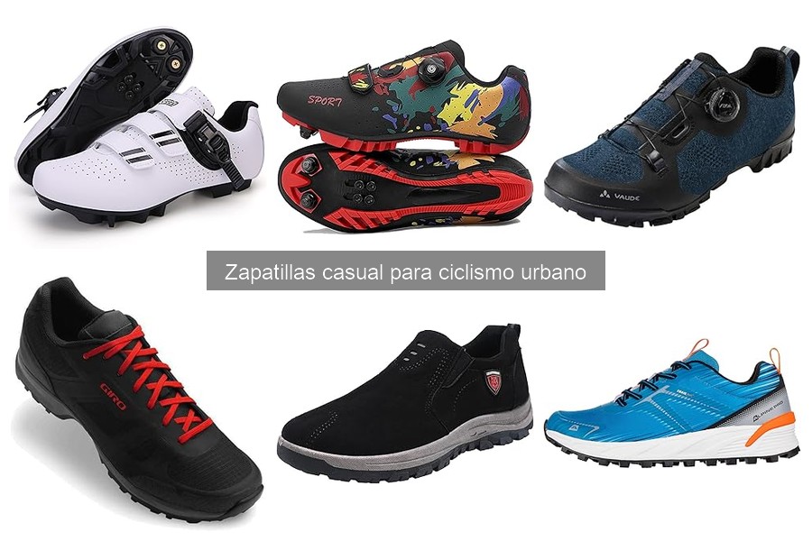 Problemas comunes con zapatillas casual para ciclismo urbano