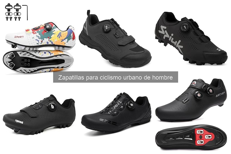 Problemas comunes con zapatillas de ciclismo urbano de hombre