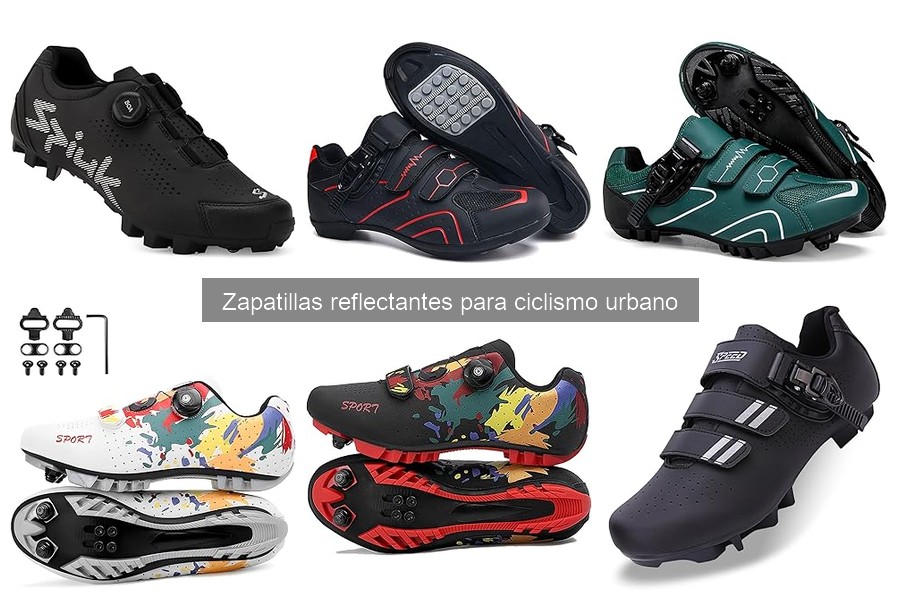 Problemas comunes con zapatillas reflectantes para ciclismo urbano