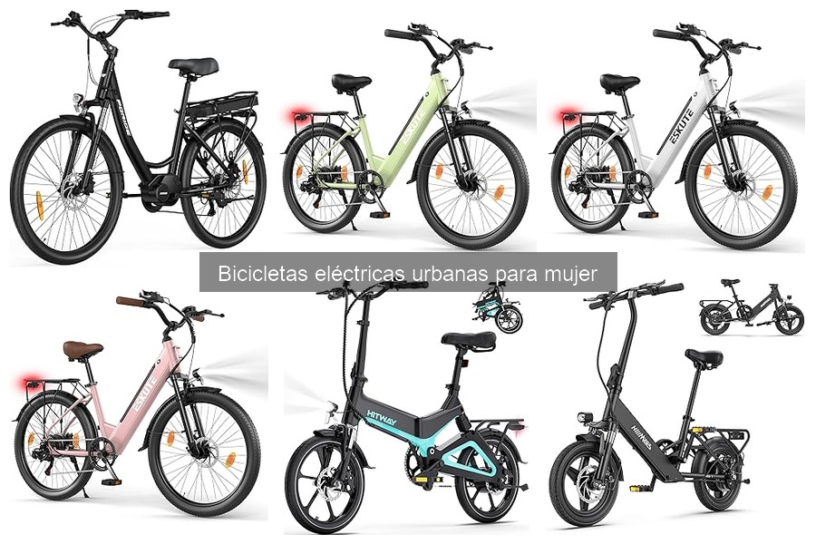 Problemas comunes en bicicletas eléctricas urbanas para mujer