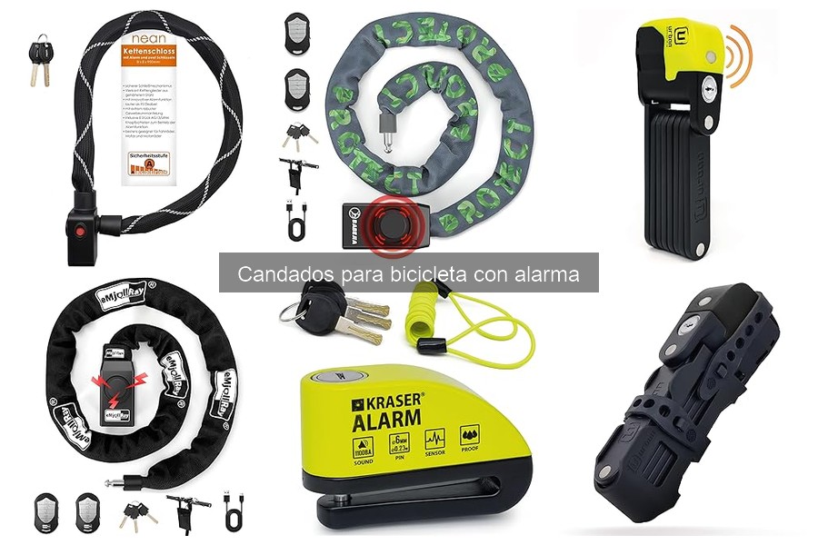 ¿Qué es un candado para bicicleta con alarma? Guía rápida