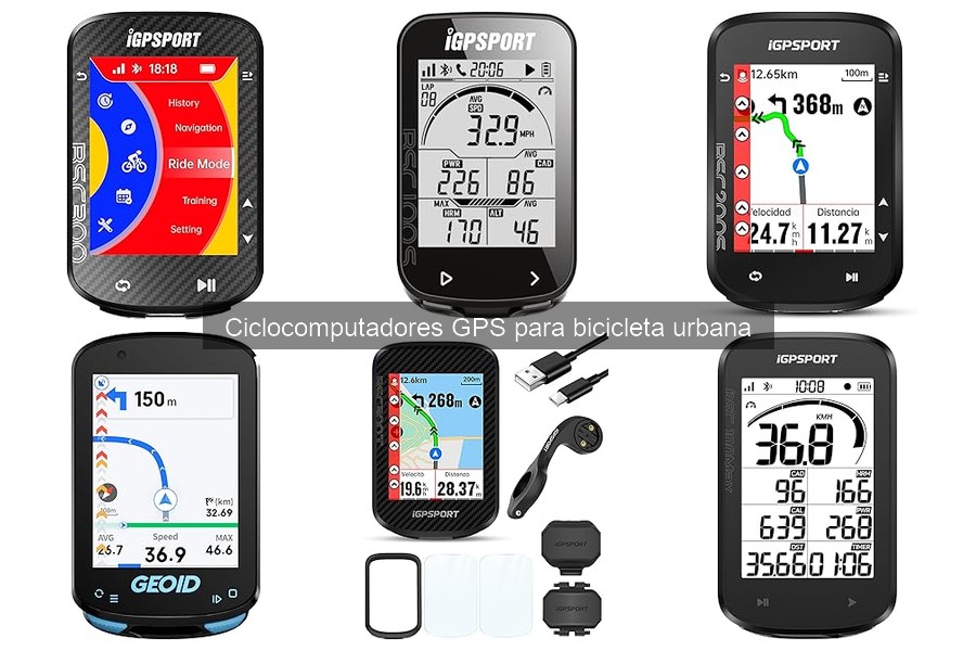 ¿Qué es un ciclocomputador GPS y cómo funciona en ciclismo urbano?