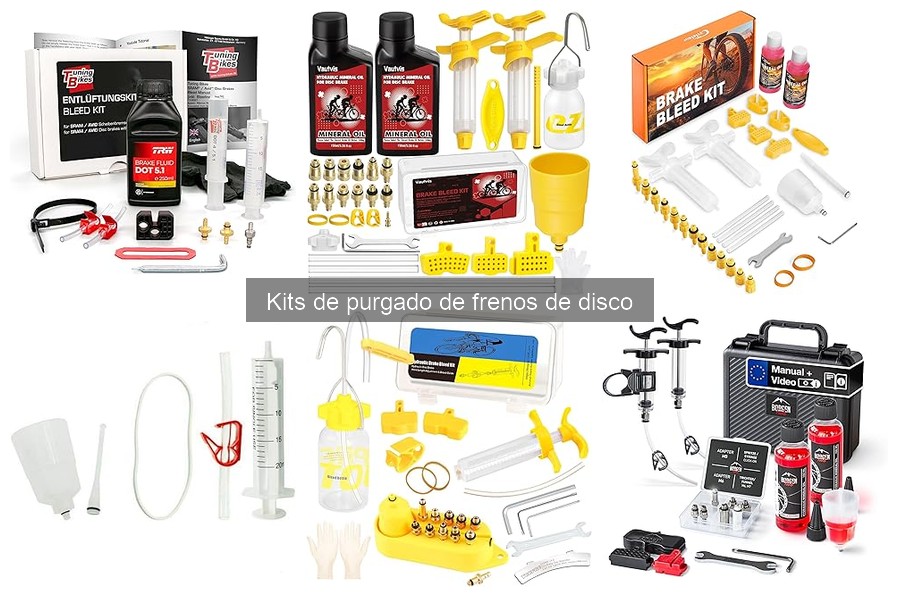 ¿Qué es un kit de purgado de frenos de disco?