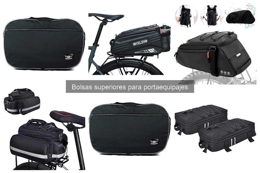 ¿Qué es una bolsa superior para portaequipajes?