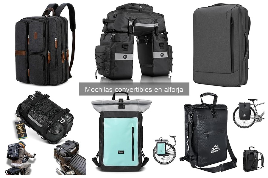 ¿Qué es una mochila convertible en alforja? Descúbrelo aquí