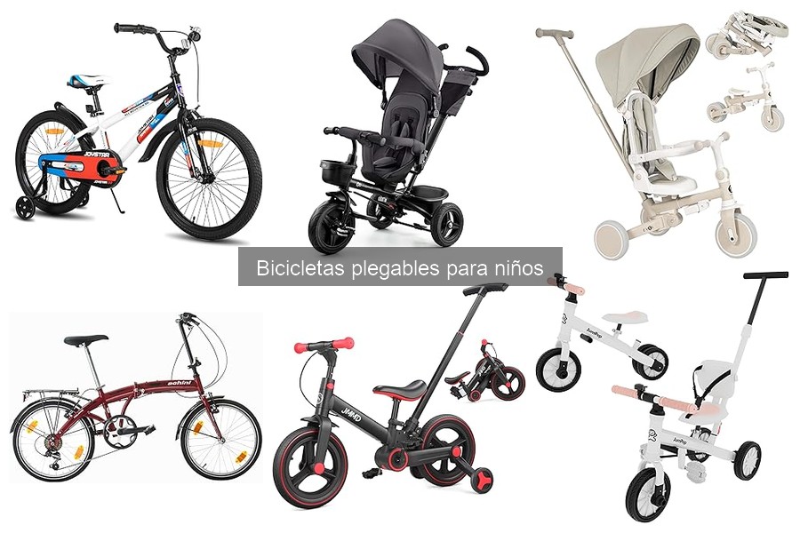 ¿Qué son las bicicletas plegables para niños? Características y beneficios