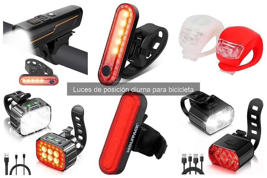 ¿Qué son las luces de posición diurna para bicicleta?