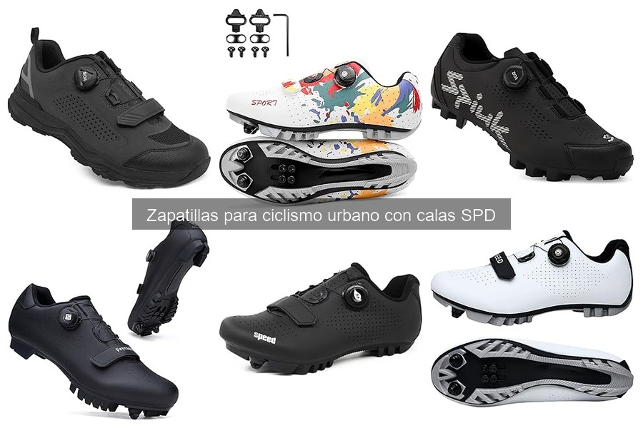 ¿Qué son las zapatillas para ciclismo urbano con calas SPD?